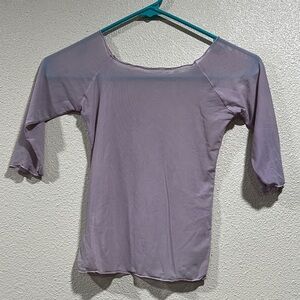 Kids Sheer Lavender Top